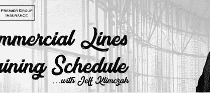 06/25/2018 - Commercial Lines Training Schedule with Jeff K