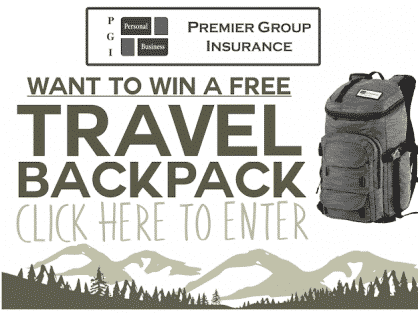 06/20/2018 - Win a FREE Safeco Insurance Travel Backpack