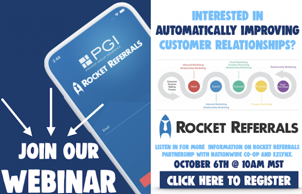09/28/2020 - 🚀Interested in Automatically Improving Customer Relationships? Join our webinar event with ROCKET REFERRALS on October 6th, 2020!