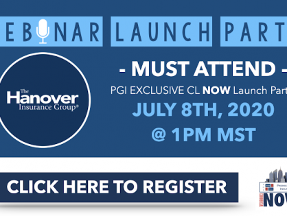 07/02/2020 - MUST ATTEND - ARE YOU READY TO LAUNCH? 🚀 Join The Hanover Insurance Group and Premier for a EXCLUSIVE CL NOW LAUNCH PARTY! Click here to Register!
